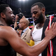 Illustration for article titled LeBron Manages To Accidentally Torment Knicks Fans During Dwyane Wade's Farewell